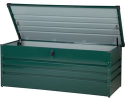Beliani CEBROSA - Kussenbox - Groen - Staal