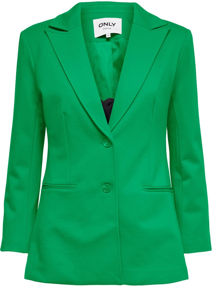 Only Blazer Onlgloria-vika L/s Fitted Blazer Tl 15250697 Kelly Green Dames Maat - 36