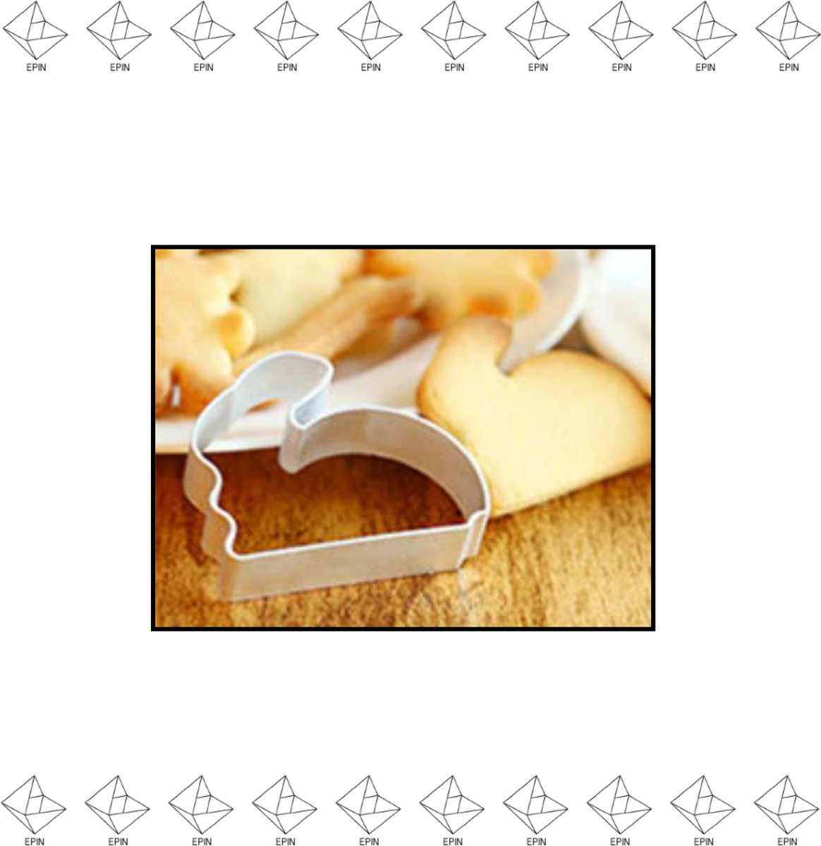 EPIN | Koekjesvorm | Koekjes Uitsteker | Konijn | Haas