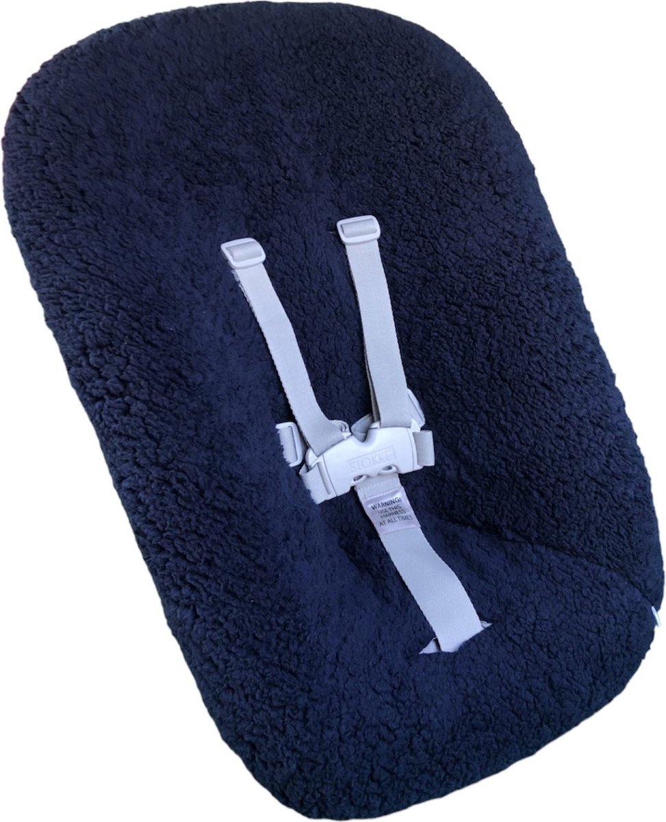 Image of #21 Newborn hoes, Teddy donker blauw, Stokke Tripp Trapp. Ook geschikt voor Kidsmill Up.