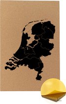 Prikbord Nederland – Fotofabriek Prikbord kurk – Memobord – Prikbord 40x60 cm