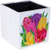 Diamond Painting Opbergbox 30 x 30 cm Tulpen