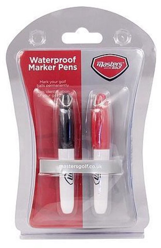 Masters Waterproof Marker Pens (2 stuks) — afbeelding 2
