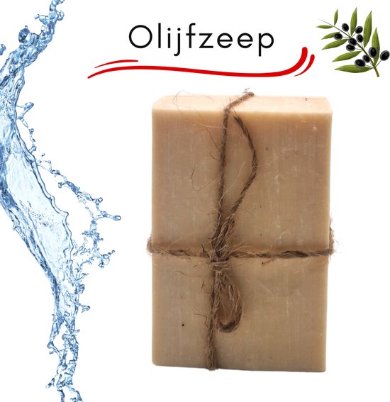 2 Natuurlijke olijfzeep - Biosoaps Hamam - Olijfolie Zeep - - Aleppo zeep | bol.com