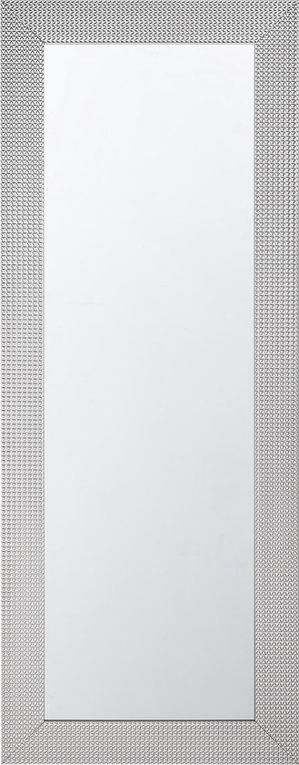 DERVAL - Wandspiegel - Zilver - Synthetisch materiaal