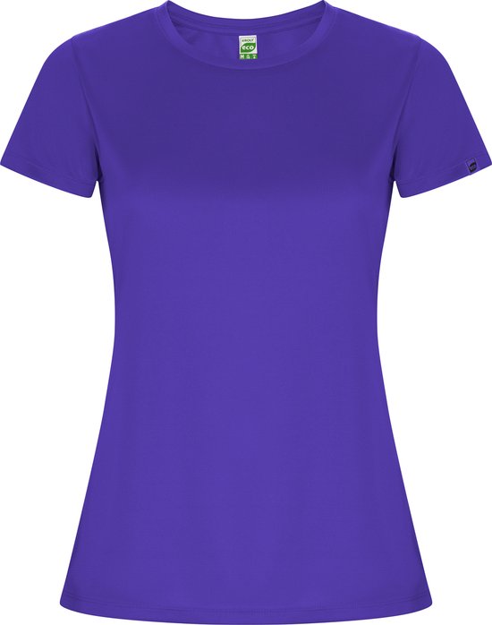 Chemise de sport ECO pour femme violette manches courtes 'Imola' marque Roly taille XXL