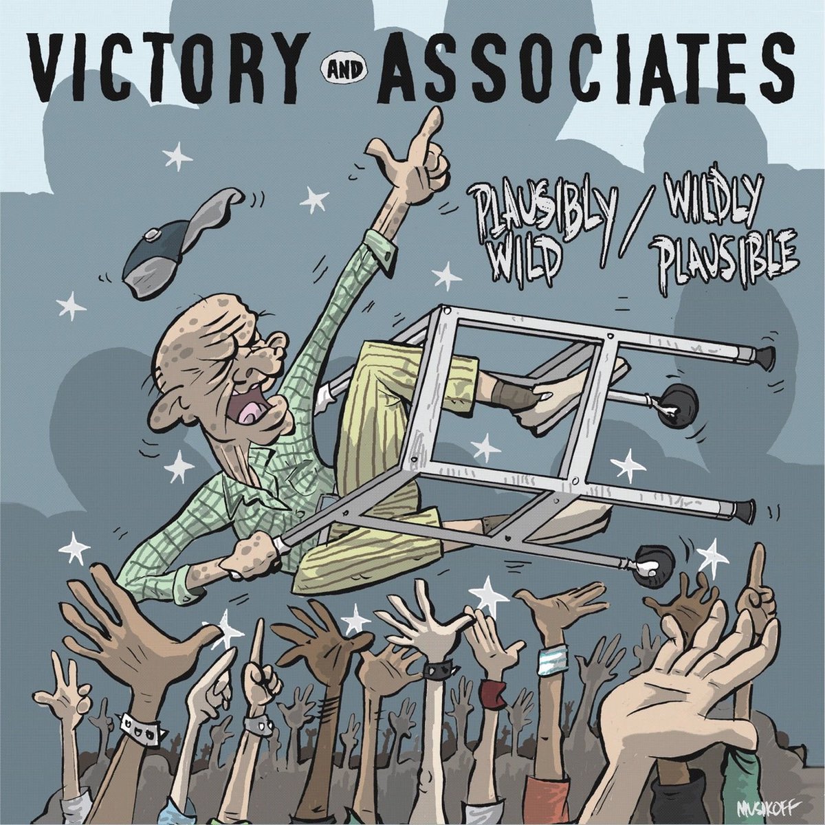 Victory And Associates - Plausibly Wild / Wildly Pausible (7" Single) (Coloured Vinyl)