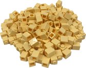200 Bouwstenen 1x1 | Lichtgeel | Compatibel met Lego Classic | Keuze uit vele kleuren | SmallBricks