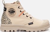 Palladium Veterboots beige Canvas - Maat 32