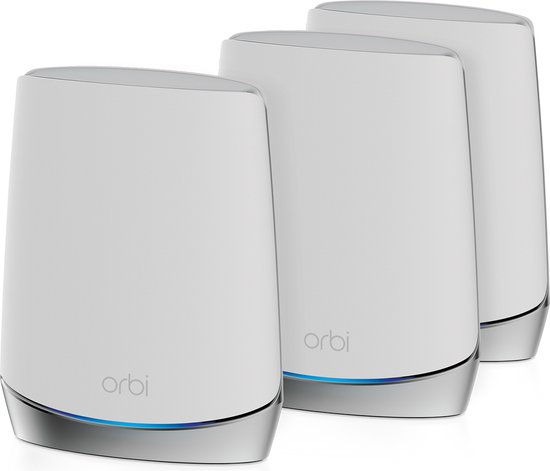 Netgear Orbi RBK753 - Wireless Netwerkadapter - Geschikt voor Wifi 6 - 3 pack