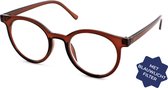 Leesbril Vista Bonita Classic Met Blauwlicht Filter-Crafty Brown-+3.50
