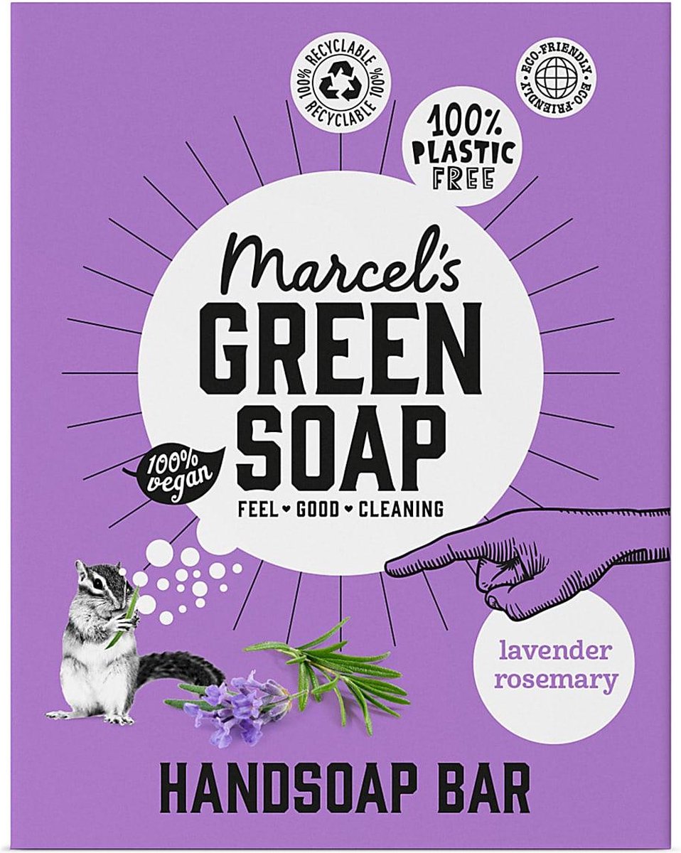 Handzeep bar – Lavendel & Rozemarijn