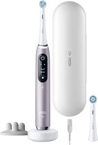 Bol.com Oral-B iO 9S Volwassene Roterende-oscillerende tandenborstel Roze Wit aanbieding
