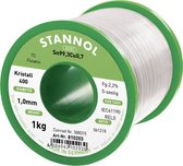 Stannol Flowtin TC Soldeertin, loodvrij Spoel Sn99,3Cu0,7 REL0 1000 g 1 mm