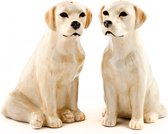 Quail Peper en Zout set - Golden Retriever Labrador