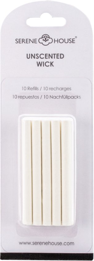 Serene House Car Scent Vent Clip Refill (10x) - zonder geur | bol