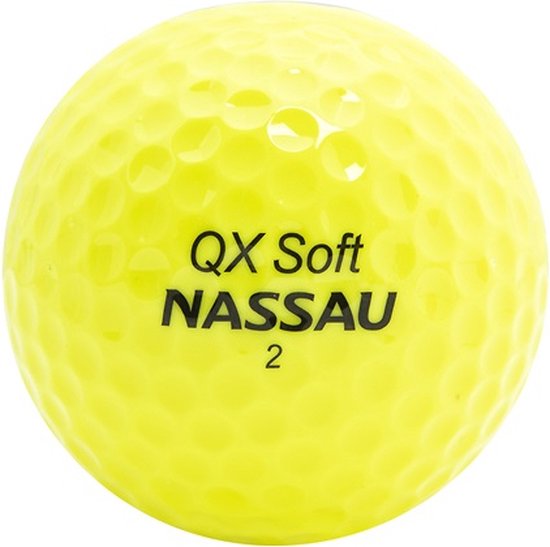 Nassau QX Soft - Golfballen - 12 stuks - Lemon van Nassau — afbeelding 5