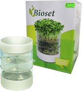 Bioset - Kiemtoren - Kiempot set - Kiempotten set voor zaden en granen