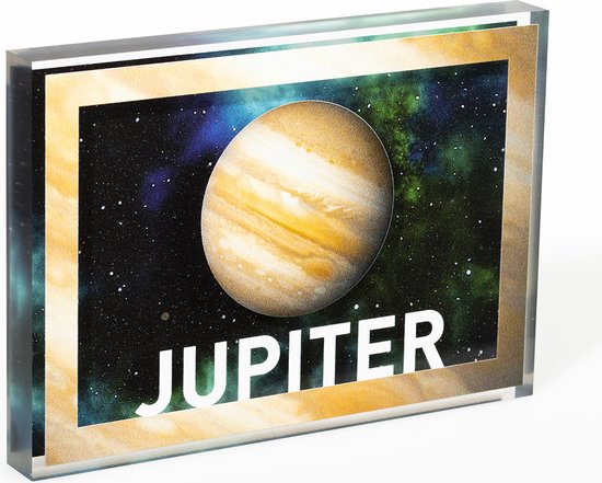3D Plexiglass Art - Zonnestelsel - Jupiter