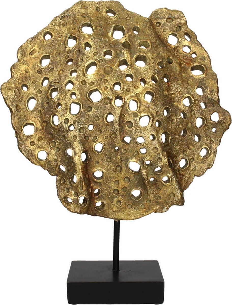 Kersthangers - Ornament Coral Polyresin Gold 36x10.8x47cm