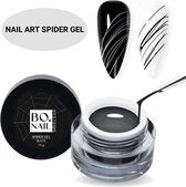 GUAPÀ® Nail Art Spider Gel | Nagel Decoratie | Gellak | Nail Art | Gellak | Nagel versiering | Spidergel | 10gr Zwart