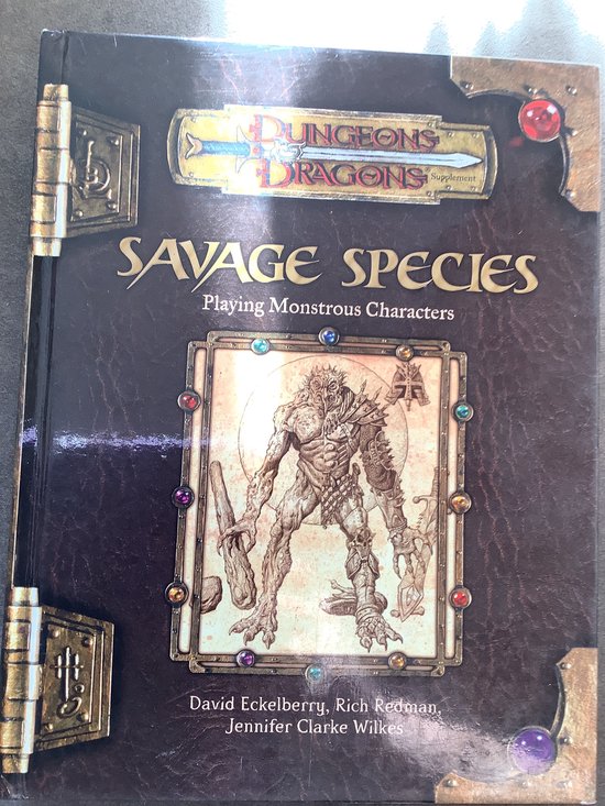 Dungeons & Dragons - Savage Species - cover