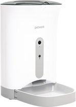 Petwant - Rocky - mangeoire automatique avec caméra et contrôle par smartphone - blanc