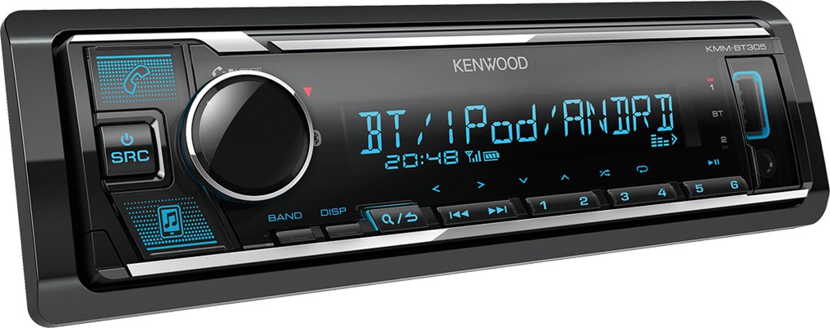 Kenwood KMM-BT309 Autoradio - Variabele kleur – foto 2