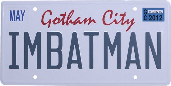 FaNaTtik DC Comics Tin Sign Batman Tin signs