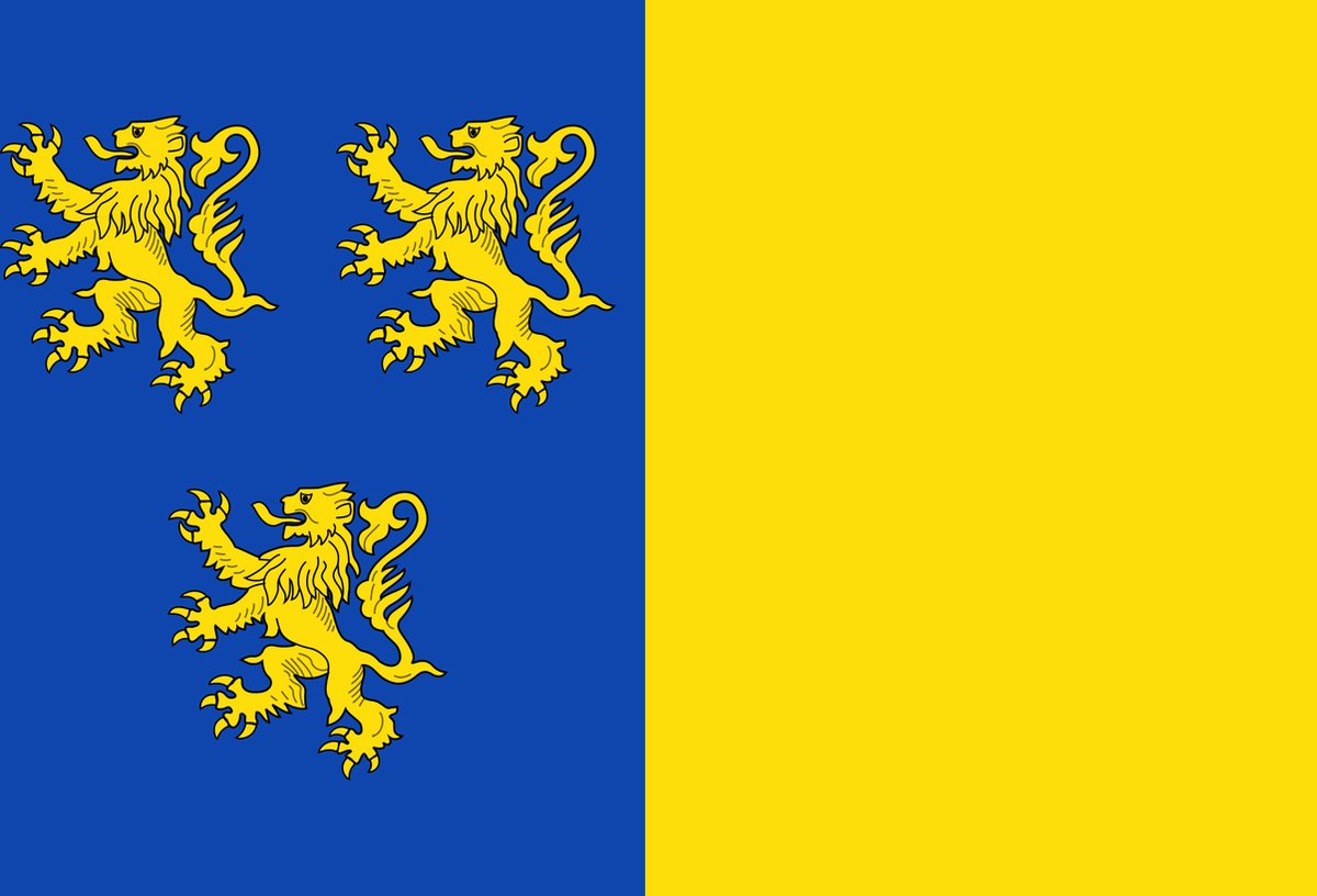 Vlag Braine-l'Alleud 120x180cm