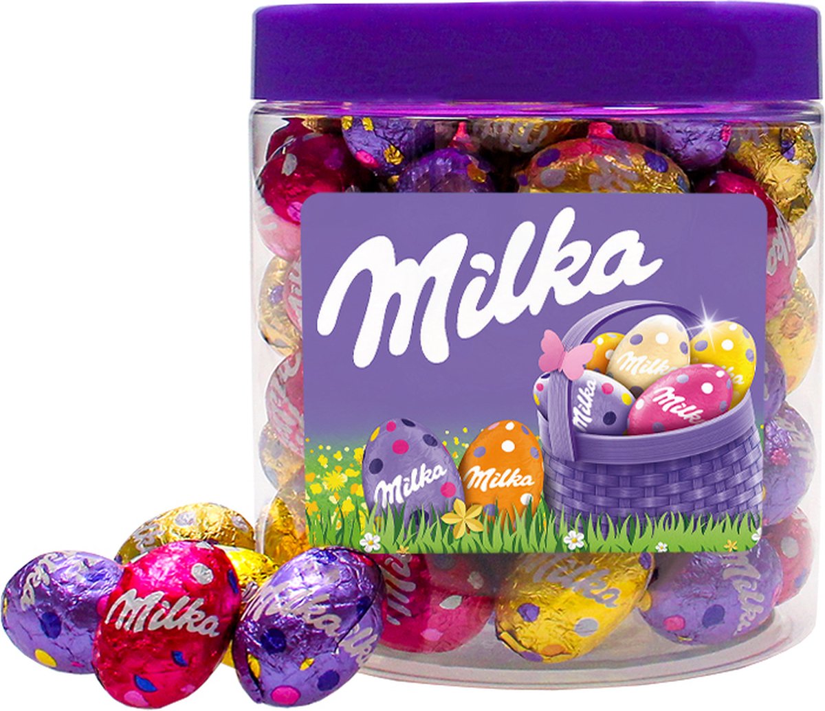 Milka paaseitjes promo smaken