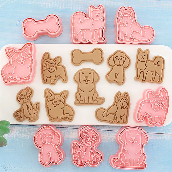 Uitsteekvormpjes – hond