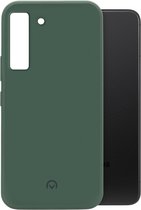 Mobilize Rubber Gelly Telefoonhoesje geschikt voor Samsung Galaxy S22 Hoesje Flexibel TPU Backcover - Matt Green