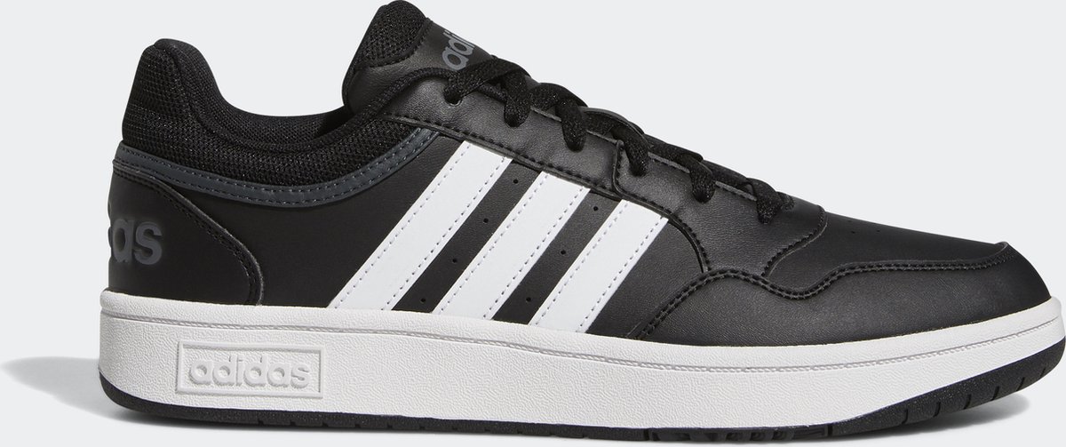 adidas Sportswear Hoops 3.0 Low Classic Vintage Schoenen Unisex Zwart
