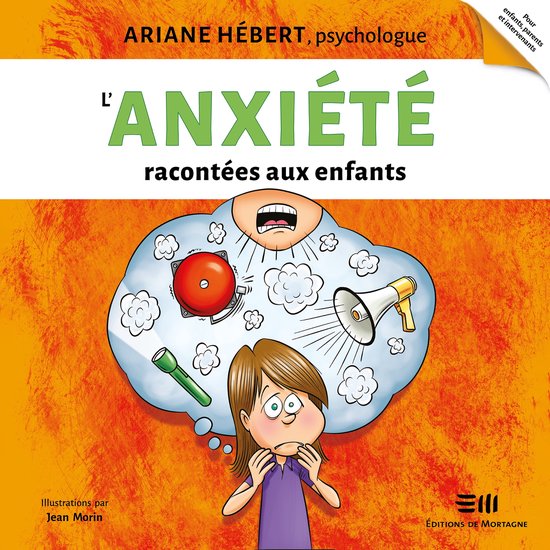 L'anxiété racontée aux enfants - cover