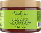 Shea Moisture Moringa & Avocado - Curl Butter Cream Hair Cream - Power Greens - 326 ml