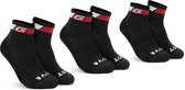 Chaussettes de cyclisme GripGrab Classic Low Cut 3PACK - Noir - Taille S - (38-41)