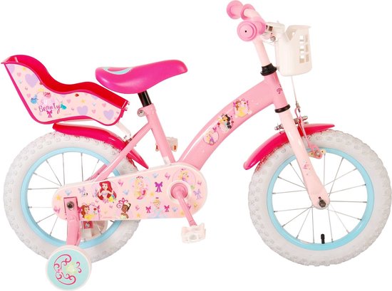 Vélo pour enfants Disney Princess - Filles - 14 pouces - Rose