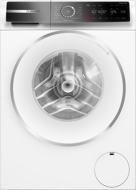 draagbaar komen Bulk Bosch WGB25600NL - Serie 8 - Wasmachine | bol.com