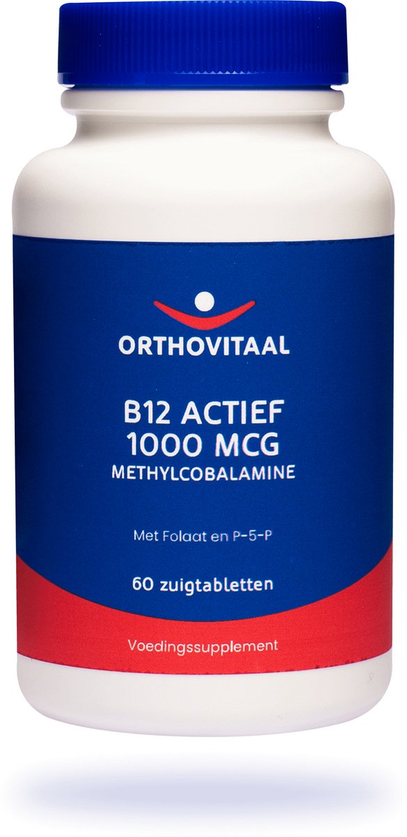 Goedkoopste OrthoVitaal B12 Actief 1000mcg 60 Zuigtabletten