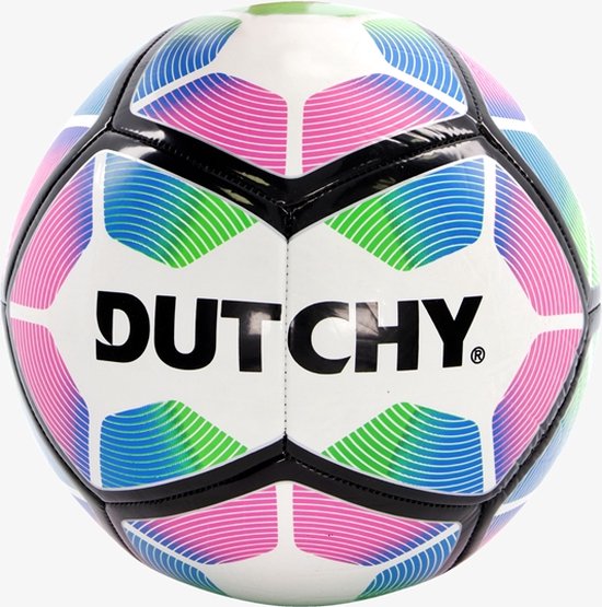 Dutchy voetbal meerkleurig - Wit
