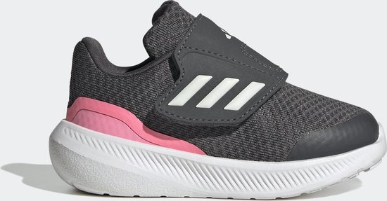 adidas Sportswear RunFalcon 3.0 Schoenen met Klittenband - Kinderen - Grijs- 23