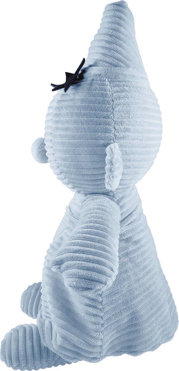 Bumba Corduroy Knuffel - Bumba zachte blauwe Corduroy pluche knuffel - 35 cm van Bumba — afbeelding 2
