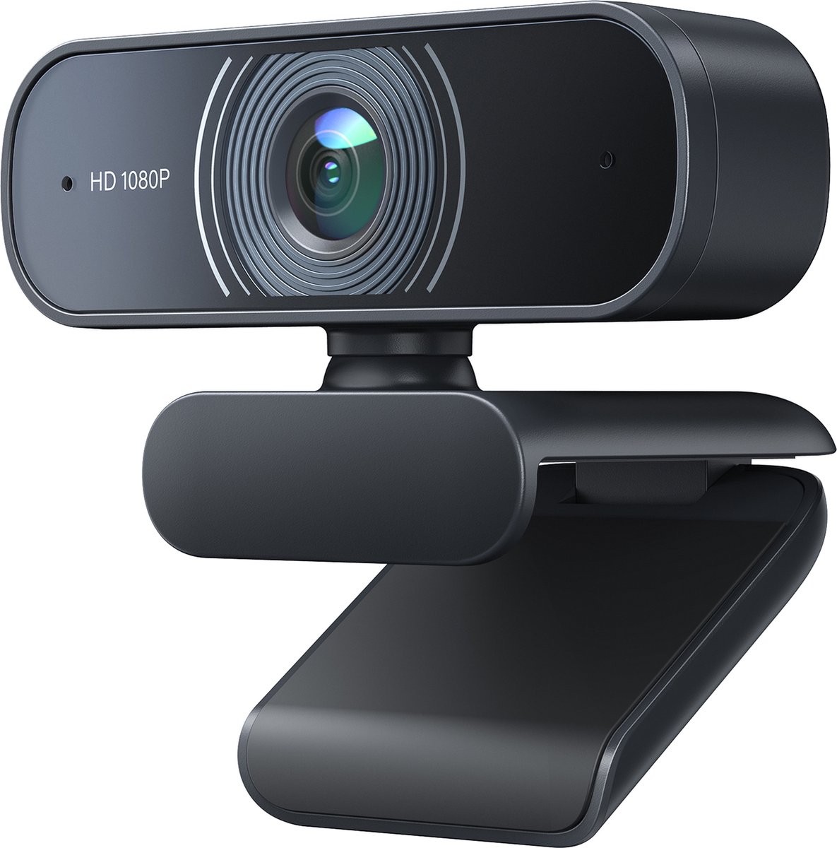 Victure webcam - Webcam Voor PC en Laptop - Full HD 1080P - Met Twee Ingebouwde Microfoon - USB 2.0 - Plug & Play - Windows & Mac