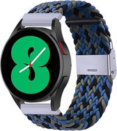 By Qubix - 20mm - Garmin Vivoactive 5 - Vivoactive 3 - Braided nylon bandje - Camouflage - Garmin bandje