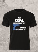 T-shirt als Opa het niet kan fixen - vader dag- cadeau - opa- fun shirt- Maat XL