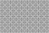 Fotobehang - Vlies Behang - Mozaïek - Patroon - Geometrisch - Ornament - 520 x 318 cm