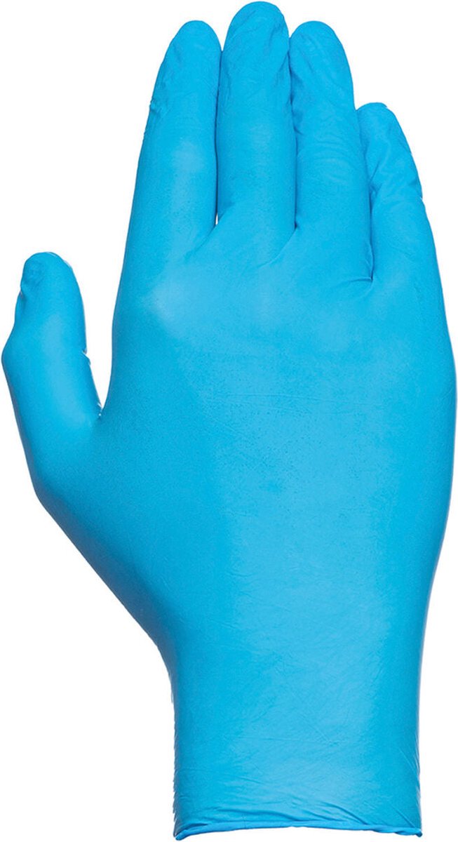 Wegwerphandschoenen JUBA Doos Stofvrij Blauw Nitril (100 Stuks)