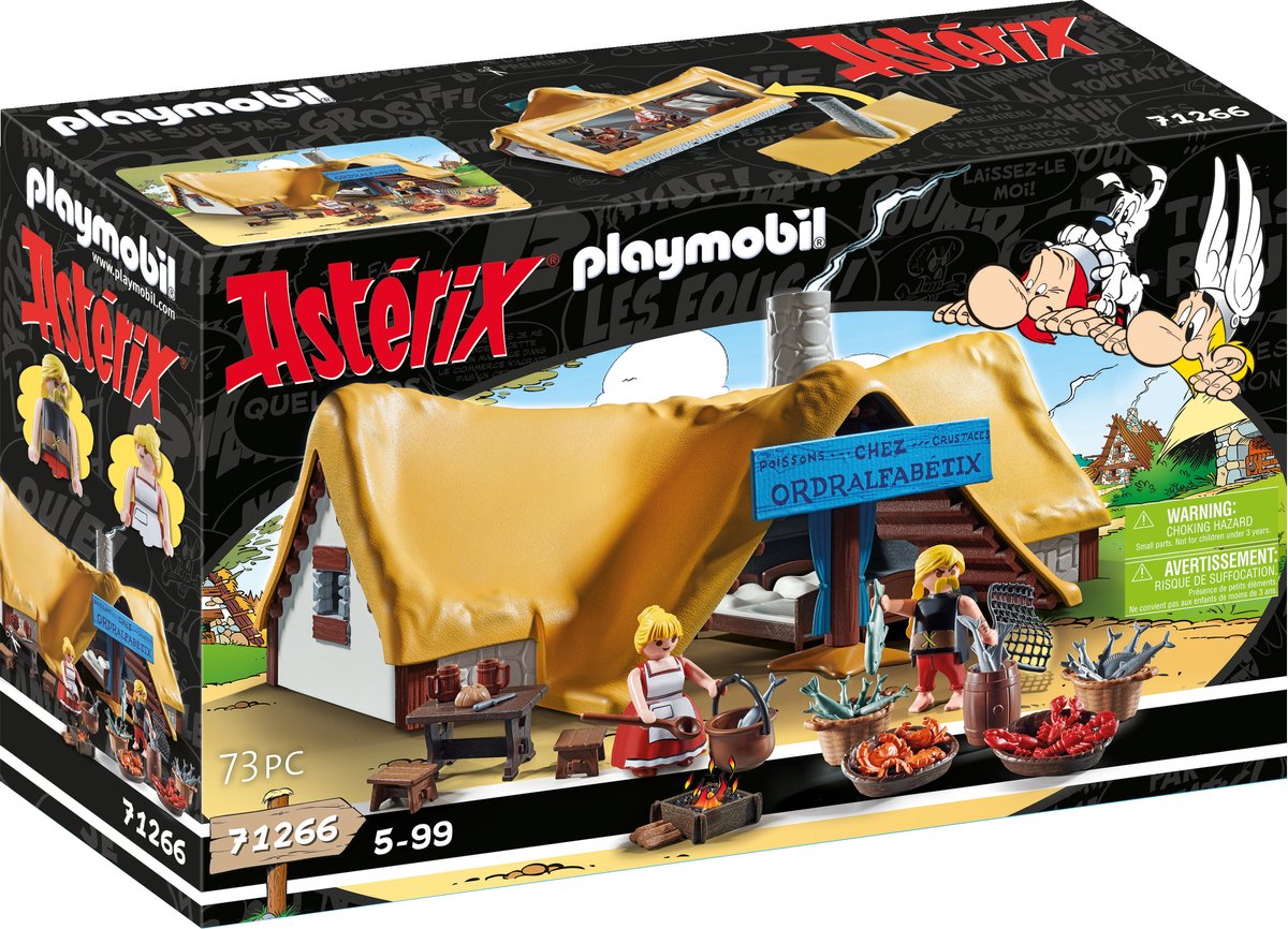 Playmobil ASTERIX ASTERIX HUT OF HEROÏX - Construction set - multi