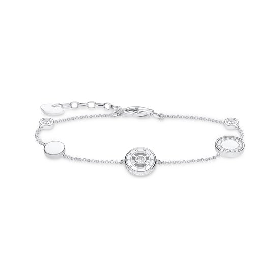 Thomas Sabo Armband 925 sterling zilver Zilver Zirconia One Size Zilver 32023612